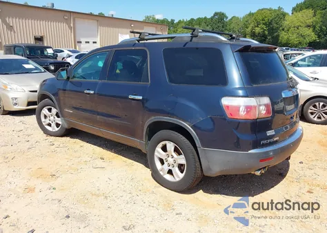 2007 GMC Acadia Sle from USA, damaged, VIN 1GKER13757J102901